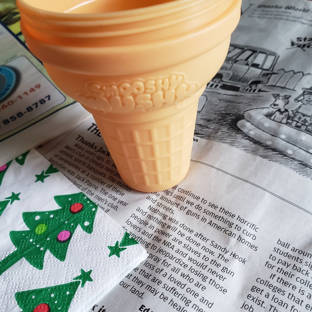 Smooshy Mushy Ice Cream Cone